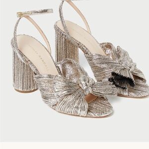 Loeffler Randall Camellia Women's Heeled Sandal in Champagne - Sz 8